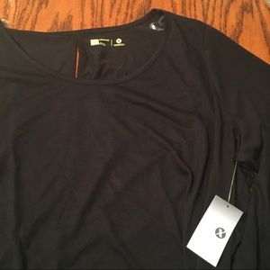 Xersion NWT 3/4 Sleeve Black Shirt XXL